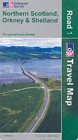 Northern Scotland, Orkney and Shetland Road Map