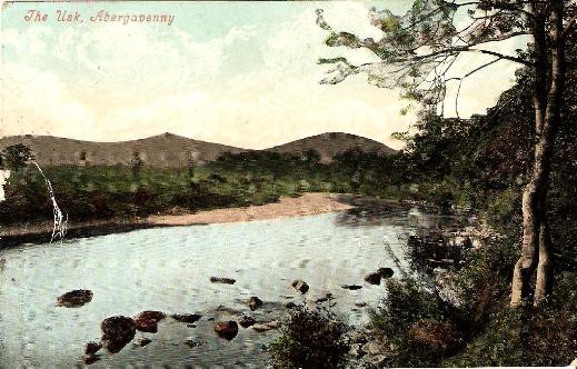 The Usk at Abergavenny