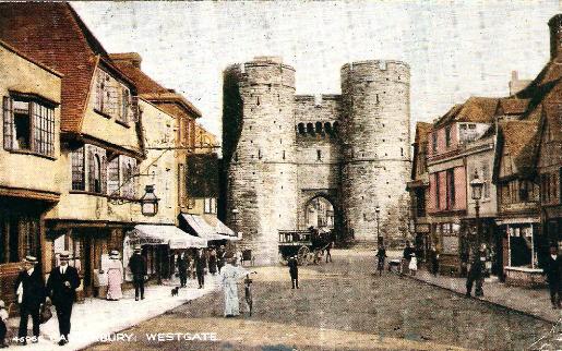 Canterbury West Gate - 1919