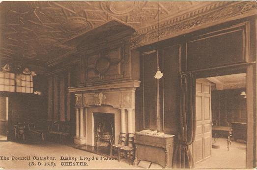 Council Chamber, Bishop Lloyd's House, Chester