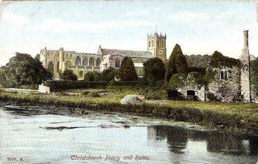 Priory and ruins, Christchurch