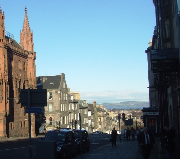 Firth of Forth from Central Edinburgh