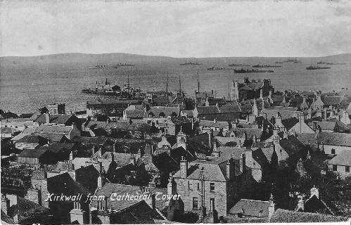 Kirkwall from the Cathedral tower