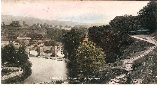 Ludlow, River Teme, Ludford Bridge