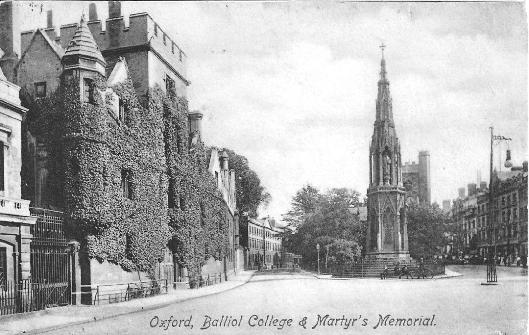 Balliol College & Martyr's Memorial, Oxford