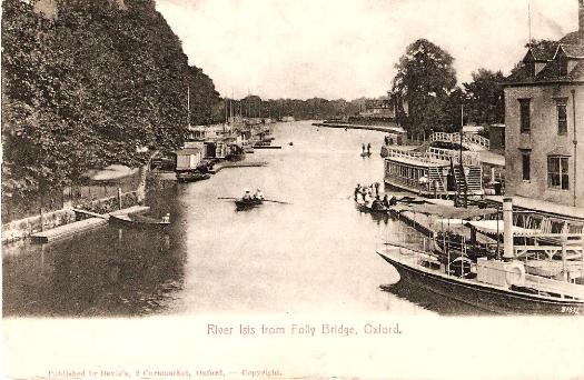 River Isis from Folly Bridge, Oxford