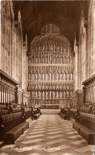 New College Chapel, Oxford