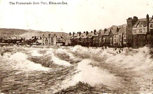 Promenade from Pier, Rhos-on-Sea