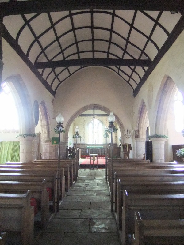 Skenfrith, Church interior