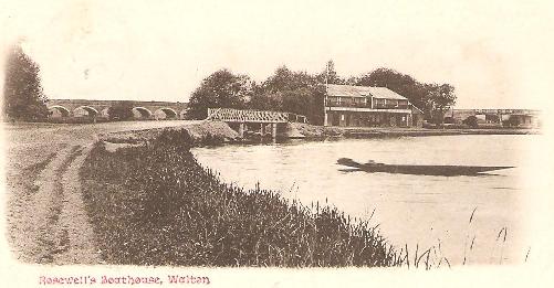 Rosewell's Boathouse, Walton